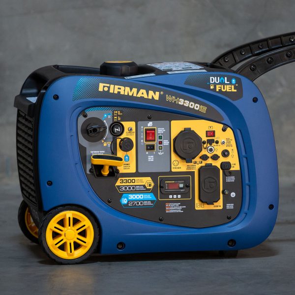 FIRMAN WH03042 - 3300 WATT DUAL FUEL INVERTER GENERATOR - Electric Start-American Camp Supply