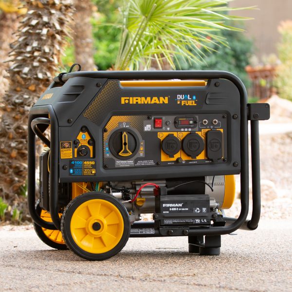 FIRMAN H03651 - 4550 WATT DUAL FUEL GENERATOR ELECTRIC START-American Camp Supply