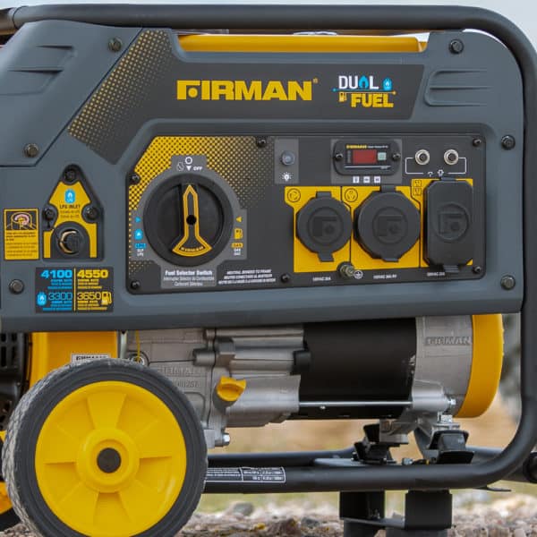 FIRMAN H03652 - 4550 WATT DUAL FUEL GENERATOR-American Camp Supply