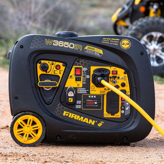 FIRMAN W03383 - 3650 WATT INVERTER GENERATOR - Remote Start-American Camp Supply