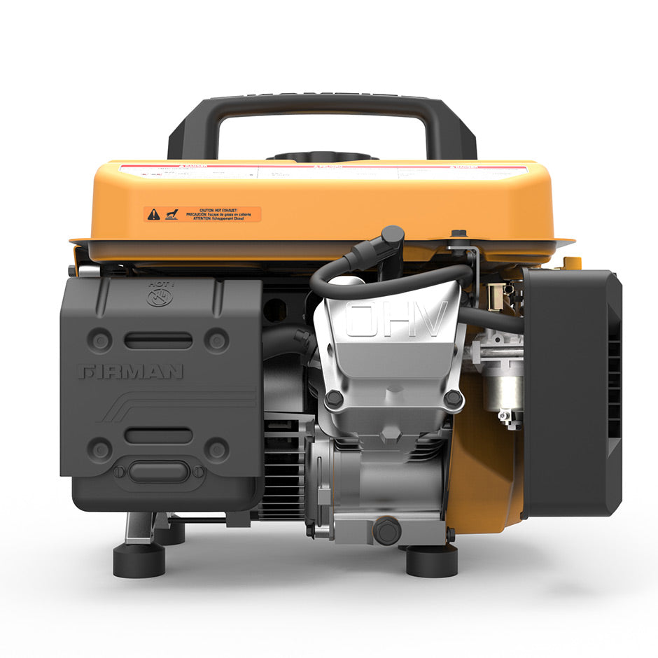 FIRMAN P01001 - Performance Series 1050 Watt Recoil Start Portable Generator-American Camp Supply