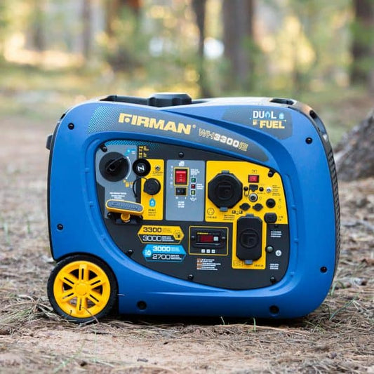 FIRMAN WH03042 - 3300 WATT DUAL FUEL INVERTER GENERATOR - Electric Start-American Camp Supply